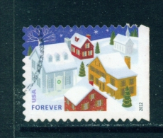 USA  -  2012  Christmas  Forever  Used As Scan - Gebraucht