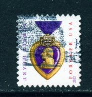 USA  -  2012  Purple Heart Medal  Forever  Used As Scan - Used Stamps