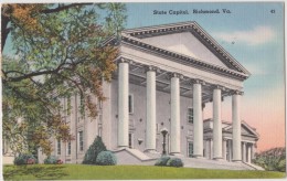 UNITED STATES - RICHMOND  State Capitol   1958 - Richmond