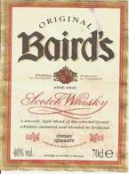 BAIRD´S - Whisky