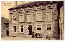 8  - LIERNEUX  -  Hôtel ALBERT   *charette Et Cruches à Lait* - Lierneux