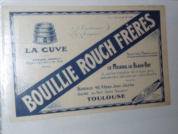 BUVARD Publicitaire  Bouillie ROUCH Freres  Toulouse Jean Jaures Port Saint Sauveur - Agriculture