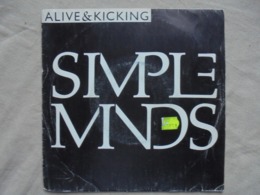 Disque Vinyle 45t - SIMPLEMINDS - ALIVE & KICKING - 1985 - Virgin - Rock