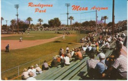 Rendezvous Park Baseball Park Stadium, Mesa Arizona C1950s/60s Vintage Postcard - Baseball