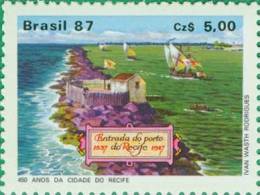BRAZIL #2115  -  CITY OF RECIFE,   450 ANNIVERSARY    -   MINT - Nuevos