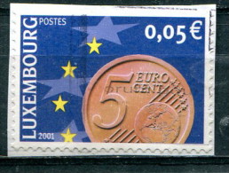 Luxembourg 2001  - YT 1497 (o) Sur Fragment - Used Stamps