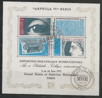 FRANCE - EXPOSITION PHILATÉLIQUE ARPHILA 75 - Yvert Bloc 7 - USED - Cancel PARIS 6/6 - Oblitérés