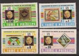 SAO TOME AND PRINCIPE 1980  Sir Rowland Hill MNH - Rowland Hill