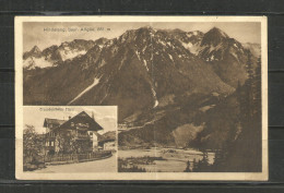 531b * HINDELANG * BAYRISCHER ALLGÄU * MIT FREMDENHEIM HERZ UND DEN ÜBERNACHTUNGSPREISEN VON 1923 * MIT MITTELBUG **!! - Hindelang