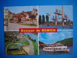 Cpm  REMICH  -  Luxembourg  -  Bonjoue De Remich   -  Multivues - Remich