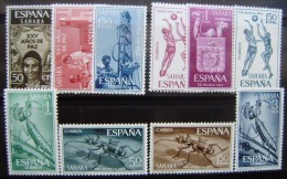 COLONIAS ESPAÑOLAS - SAHARA - AÑO 1965 SELLOS NUEVO (**) SIN FIJASELLOS - Spanische Sahara