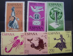 COLONIAS ESPAÑOLAS - SAHARA - AÑO 1968 + 1969 SELLOS NUEVO (**) SIN FIJASELLOS - Spanische Sahara