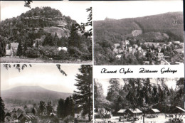 Oybin - Mehrbildkarte - Berg, Ort, Waldschänke, Hochwald - Oybin