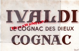 16 - COGNAC - BUVARD IVALDI - LE COGNAC DES DIEUX - Food