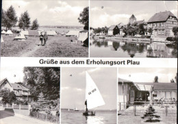 Plau - Mehrbildkarte - DDR - Plau