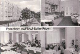 Sellin - Rügen - Ferienheim Aufbau - Mehrbildkarte - DDR - Sellin