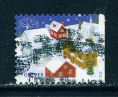 USA  -  2012  Christmas  Forever  Used As Scan - Used Stamps