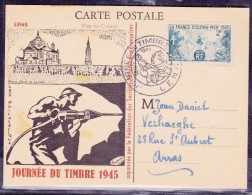 France Journée Du Timbre 1945 - Lens - ....-1949