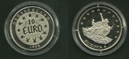 Medalla Token Jeton Alemania 10 Euro 1998 Europa - Autres & Non Classés
