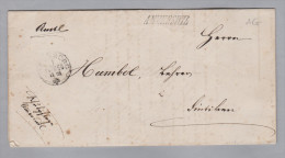 Heimat AG AMMERSWIL Langstempel 1868-05-29 Auf Brief Ohne Marken - ...-1845 Vorphilatelie