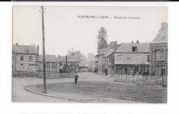 Cpa De Fontaine Le Dun ( Seine-inf)    Rte De Luneray - Fontaine Le Dun