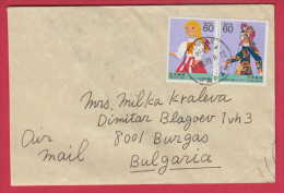 179280  / 1988 - 120 Y. -  INTERNATIONALES PUPENSPIELFESTIVAL PUPPEN , MADCHEN , FRAU Japan Japon Giappone - Storia Postale