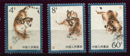 Chine ** N° 2228 à 2230 (ref. Michel Au Dos) - Tigre - - Unused Stamps