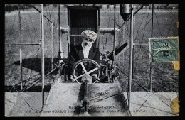 A3238) France Flieger Gobron Auf Karte Mit Marke F.M. Nach Haiphong - Otros & Sin Clasificación