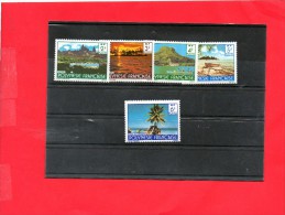 5 Valeurs N°133/37 *** - Unused Stamps