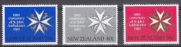 New Zealand 1985 Centenary Of St. John Ambulance 3v ** Mnh (23537) - Unused Stamps