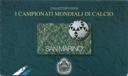 1998 San Marino, Mondiali Di Calcio Francia 98 Libretto , Serie Completa Nuova (**) AL FACCIALE - Carnets