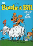 Boule Et Bill - N°16 - Jeux De Bill - Boule Et Bill