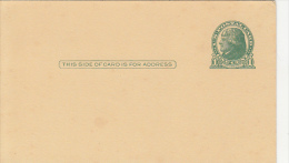 THOMAS JEFFERSON, PC STATIONERY, ENTIER POSTAL, UNUSED, USA - Andere & Zonder Classificatie