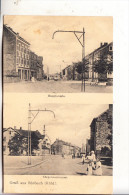 5190 STOLBERG - BÜSBACH, Hauptstrasse & Bürgermeisteramt, 1920 - Stolberg