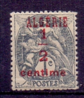 French Algeria Y&T 57 Algérie 1/2 Centime Rue De La Kasbah 1926 MNH XX - Ongebruikt