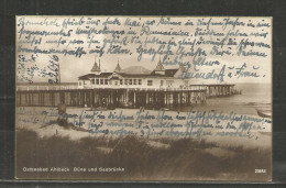 554b * OSTSEEBAD AHLBECK * DÜNE UND SEEBRÜCKE * 1944 **!! - Usedom