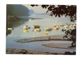 A Proximite De Riec Sur Belon Et Moelan Sur Mer, Le Port Du Belon Au Petit Matin, Photo Caoudal (15-2596) - Moëlan-sur-Mer