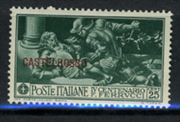 1930 -  Italia - COLONIE - Castelrosso - Sass. N.  26 - LH -  (C01012015..) - Castelrosso