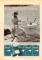 PUBBLICITA'-SIGARETTE Newport - CIGARETTES-TOBACCO-FUME'E-SMOKE-ADVERT 1960- - Altri & Non Classificati
