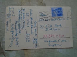 Austria WIEN  -   Chess Moves -  -signature   1963  D131604 - Schaken