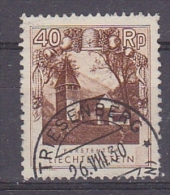 Liechtenstein 1930 40Rp Mamertuskaelle Bei Triesen Used Triesenberg 26 VIII 30 (23549) - Usados