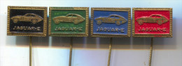 JAGUAR E - Car  Automobile, Vintage Pin  Badge, Lot 4 Pieces - Jaguar