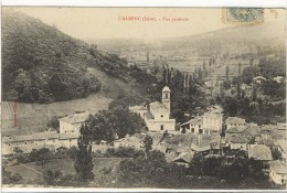 Carte Postale Ancienne L'Albenc - Vue Générale - L'Albenc