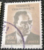 Turkey 1971 Kemal Ataturk 400k - Used - Oblitérés
