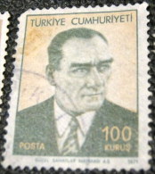 Turkey 1971 Kemal Ataturk 100k - Used - Oblitérés