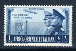 1938 -  Italia - COLONIE - Africa Orientale Italiana - Sass. N.  A21 - LH -  (C01012015..) - Italian Eastern Africa