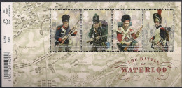 2015 Großbritannien Mi. Bl 93 **MNH 200. Jahrestag Der Schlacht Von Waterloo - Unused Stamps