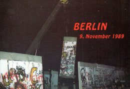 ALLEMAGNE. Carte Postale Ayant Circulé En 1990. Chute Du Mur De Berlin. - Berliner Mauer