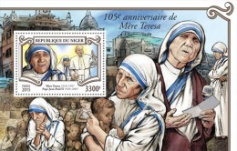 Niger. 2015 Mother Teresa. (303b) - Madre Teresa