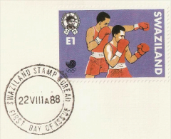 Swaziland – 1988 - XXIV Olympiad – Boxing - Swaziland (1968-...)